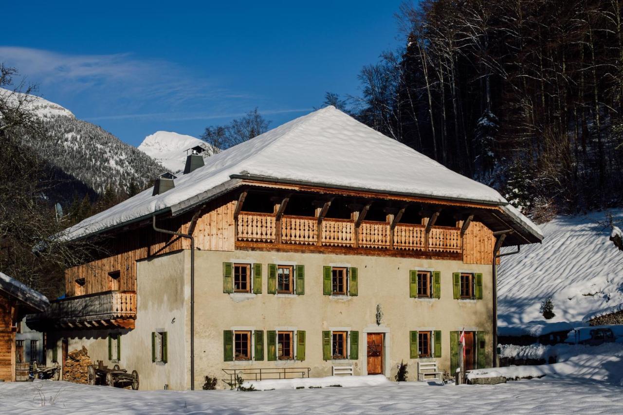 La Ferme Du Lac Vert Montriond Eksteriør bilde