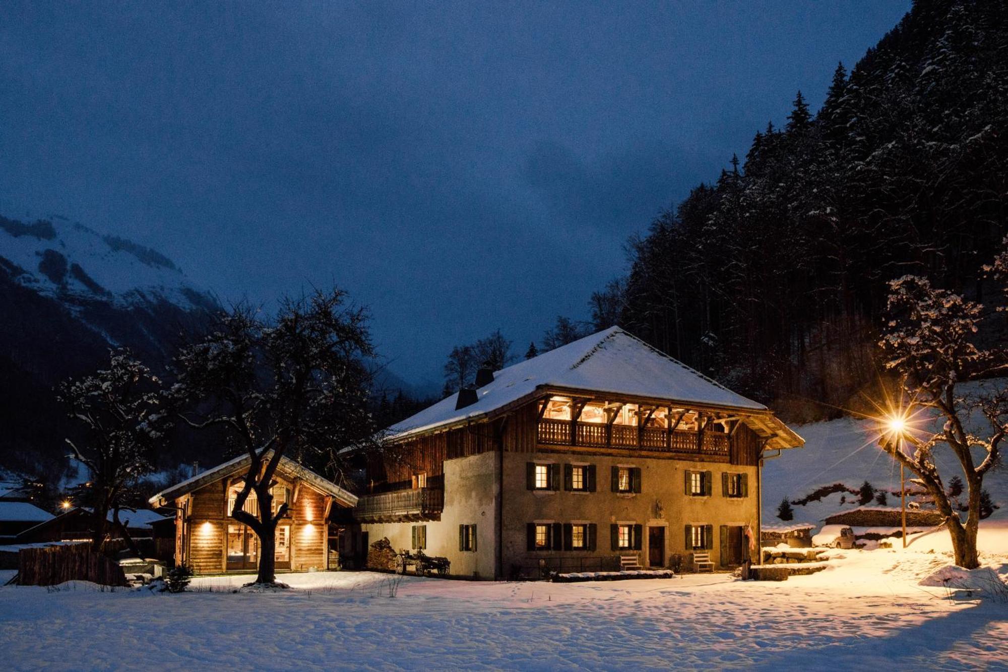 La Ferme Du Lac Vert Montriond Eksteriør bilde